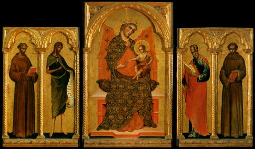 Paolo Veneziano - Panels of a Polyptych - WGA17011