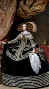 Velázquez - Mariana de Austria (Museo del Prado, 1652-53)