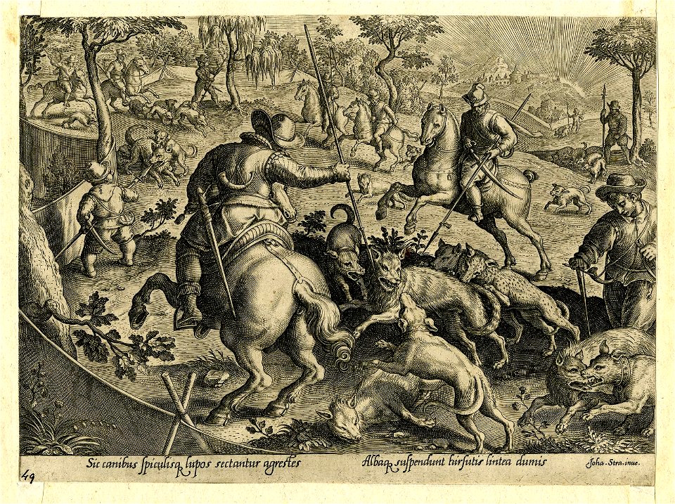 Venationes Ferarum, Avium, Piscium (BM 1957,0413.93)