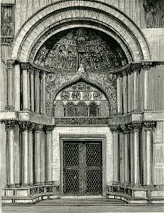 Venezia Basilica di S Marco archivolto