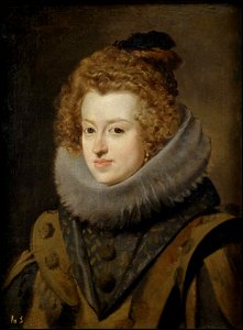 Velázquez - María de Hungría (Museo del Prado, 1630)