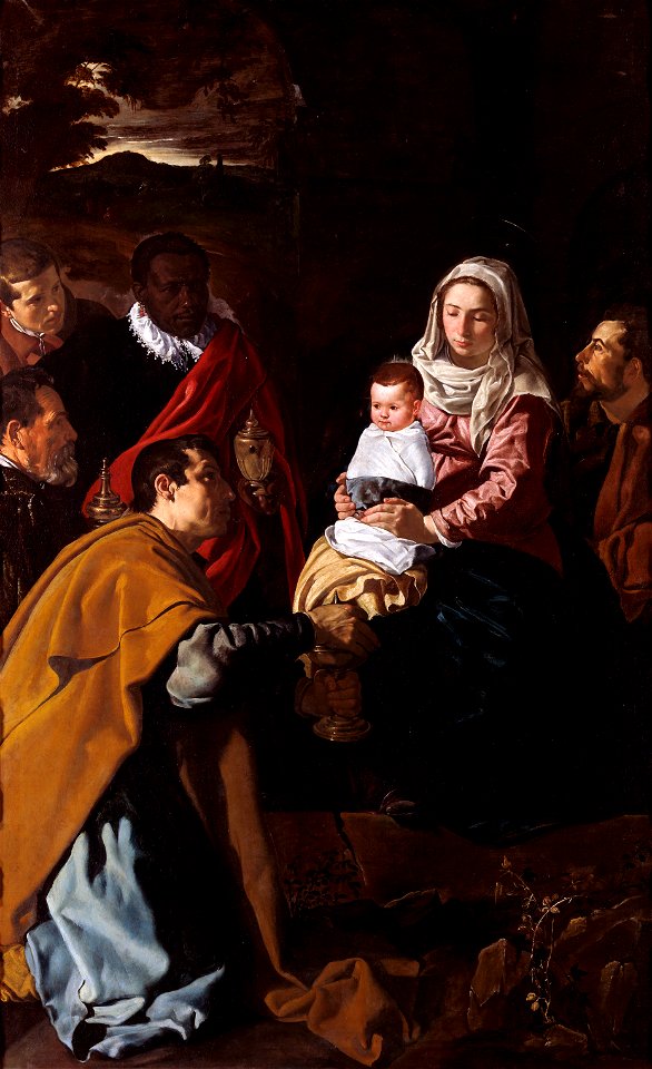 Velázquez - Adoración de los Reyes (Museo del Prado, 1619)