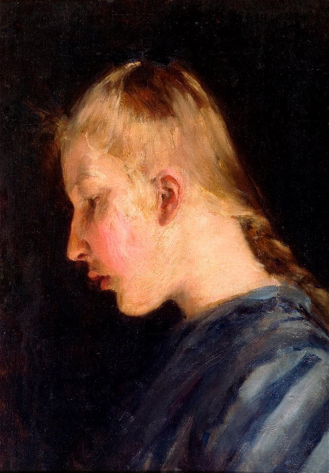 Venny Soldan-Brofeldt - Portrait of Sister