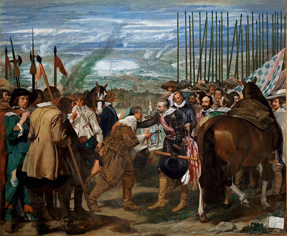 Velázquez - de Breda o Las Lanzas (Museo del Prado, 1634-35)FXD