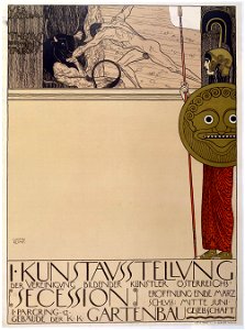 Ver Sacrum. Thesus und Minotaurus. 1 Kunstausstellung... Secession
