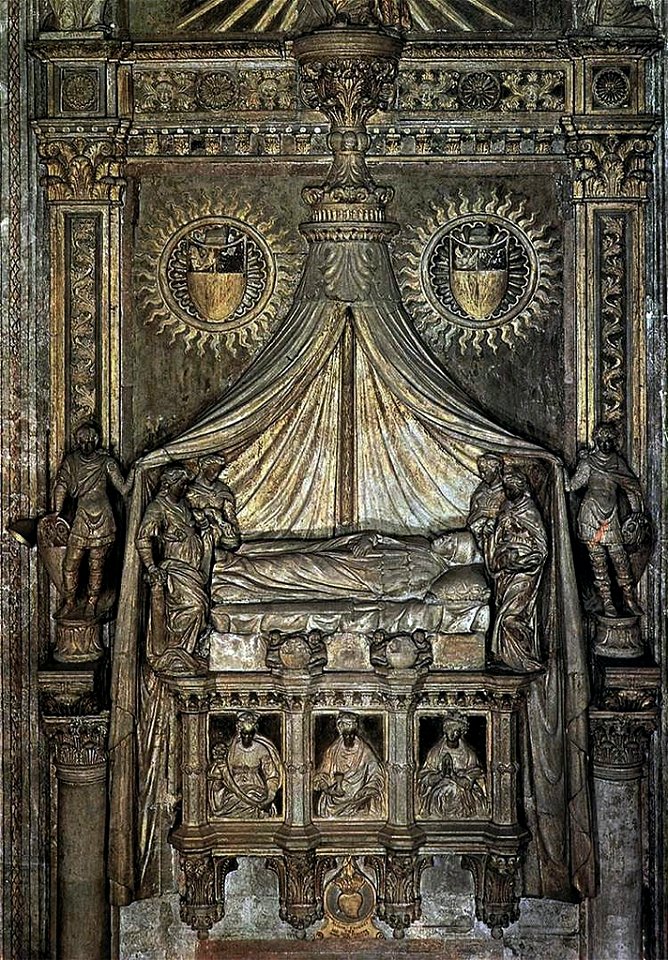 Venezia, Basilica Frari, Presbiterio, Monumento Foscari