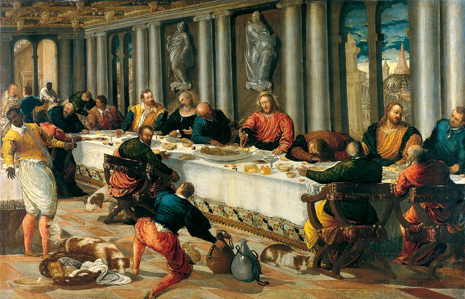 Venetian artist, formerly attributed to El Greco - Last Supper 1934.5 ...