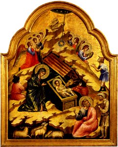 1 Lorenzo Veneziano Nativity- 1356-8, 76.3 x 54.8 cm Belgrade, National Museum