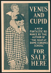Venus and cupid, a new fantastic romance by the author of The Fight at Dame Europa's School for sale here - J.J. Gould, Jr. LCCN2014648982
