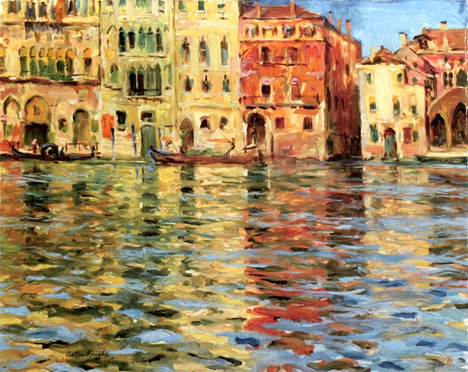 Venice. Louis Aston Knight