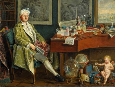 Venceslao Verlin (1740-1780) - A Collector in His Study - 207799 - National Trust