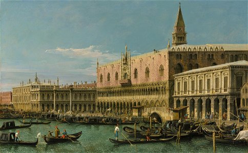 Venice, the Molo, with the Doge’s Palace, the Piazzetta and the Libreria, looking west, 6217429