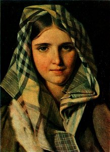 Venetsianov Checkered Shawl