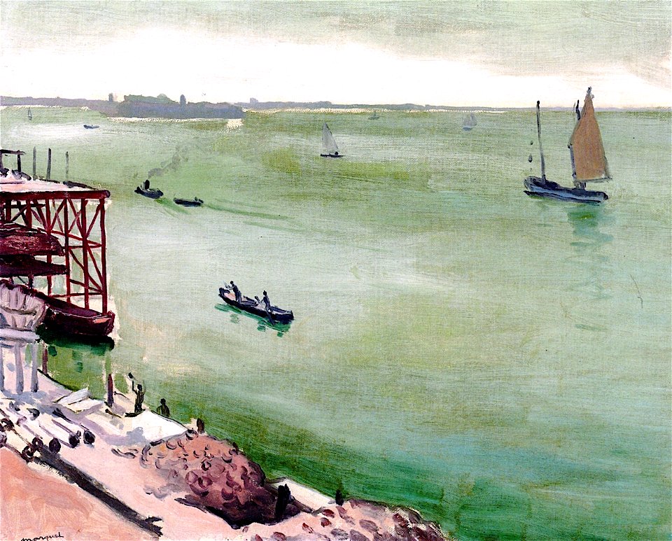 Venice, the Lagoon Albert Marquet (1936)