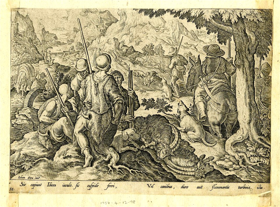 Venationes Ferarum, Avium, Piscium (BM 1957,0413.98)