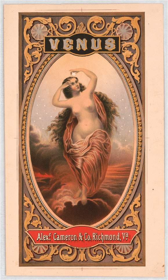 Venus. Alexr. Cameron & Co. Richmond, Va. LCCN2014649023