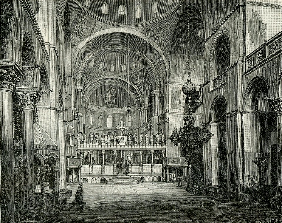 Venezia Basilica di S Marco l interno