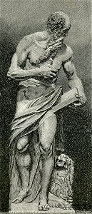 Venezia chiesa di S Maria dei Frari statua di San Girolamo