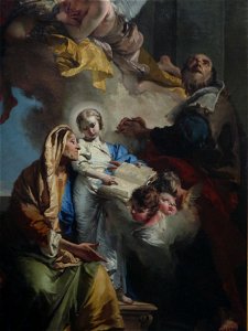 Venezia Santa Maria della Fava Tiepolo Education of Mary