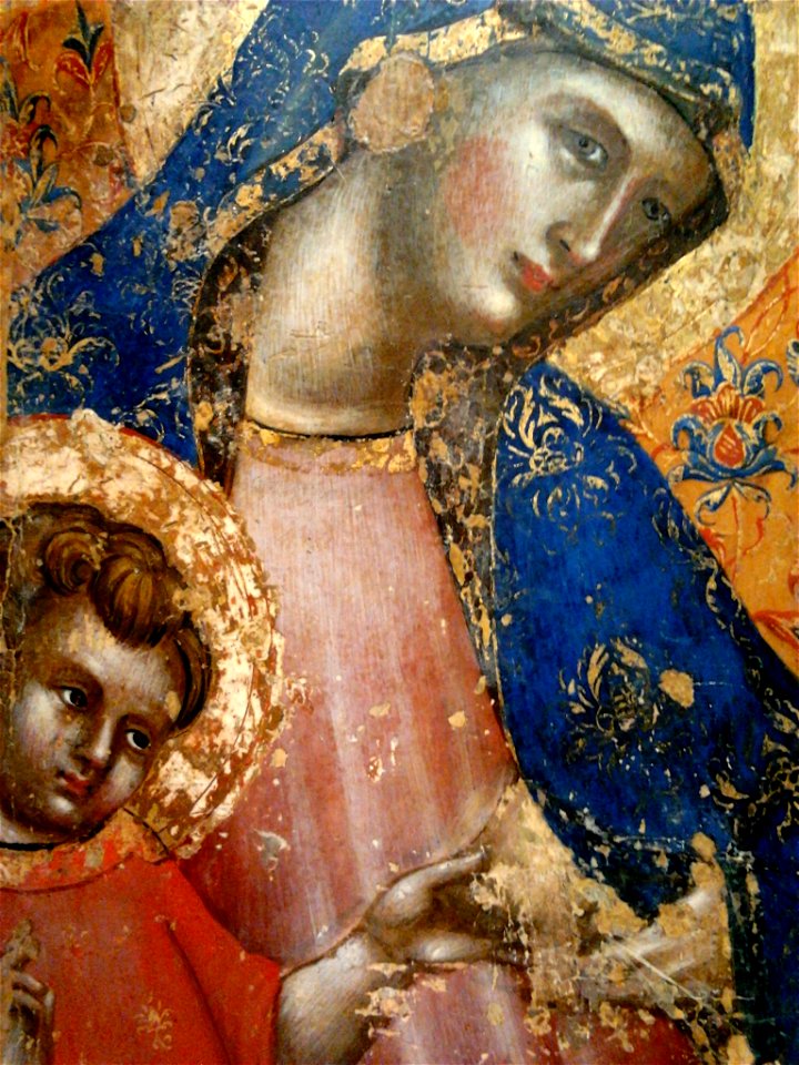 Veneziano Madonna and Child (detail)