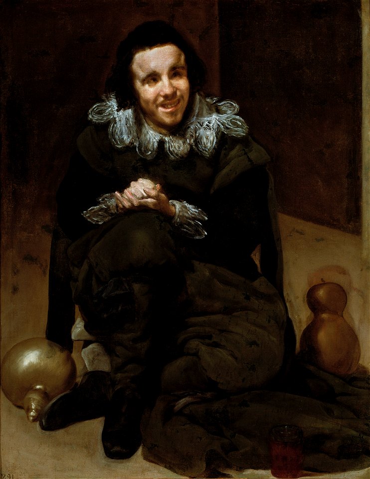 Velázquez - El Bufón Calabacillas (Museo del Prado, 1636-37)