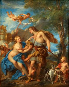 Venus and Adonis (François LeMoyne) - Nationalmuseum - 17857