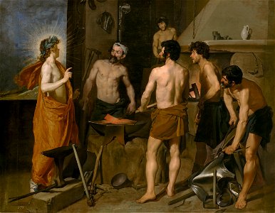 Velázquez - La Fragua de Vulcano (Museo del Prado, 1630)