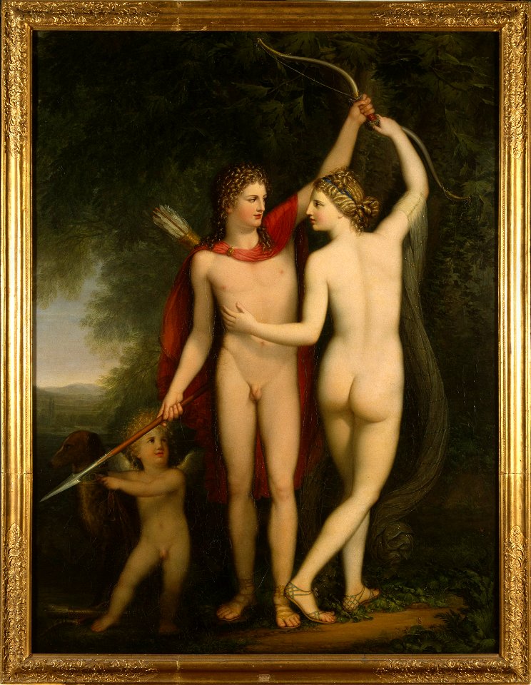 Venus, Adonis and Cupid (Jonas Åkerström) - Nationalmuseum - 18042