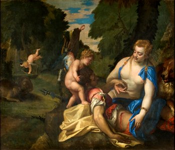 Venus Mourning Adonis (Paolo Veronese) - Nationalmuseum - 21466