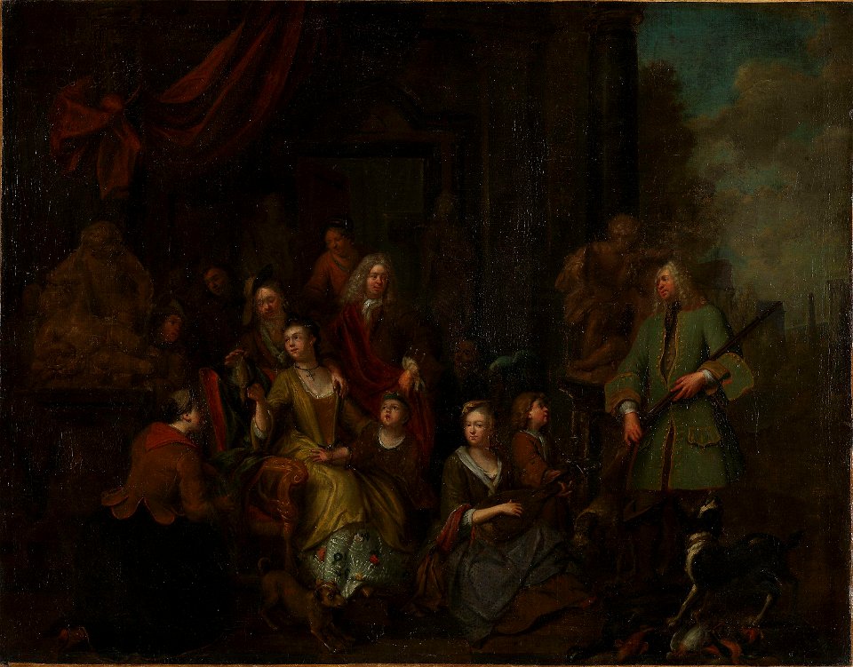 Frans Xaver Hendrik Verbeeck - Painting - NG.M.00126 - National Museum of Art, Architecture and Design
