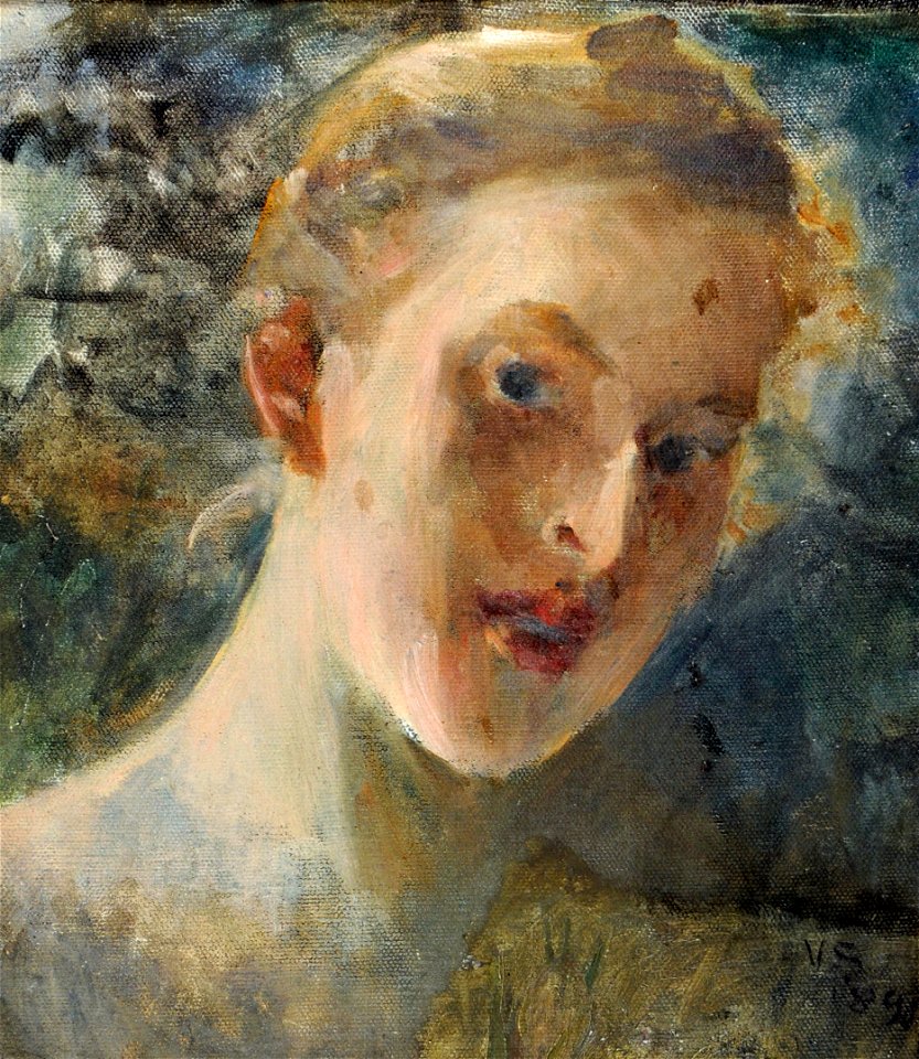 Venny Soldan-Brofeldt - Self-Portrait (1890)
