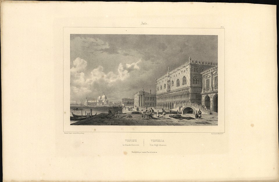 Venise Le Quai des Esdarons, objectnr A 57881