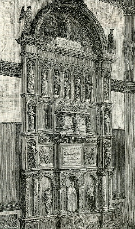 Venezia monumento al doge Nicolò Tron