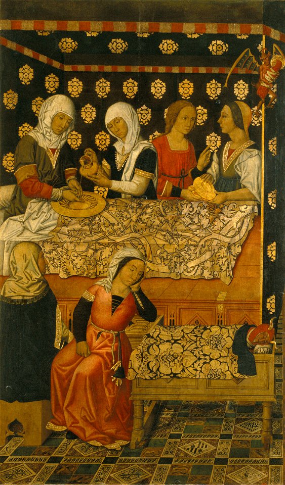 Vergós Group - Birth of Saint Stephen - Google Art Project