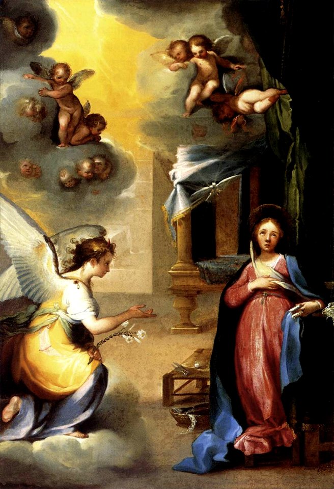 Ventura Salimbeni - The Annunciation - WGA20666