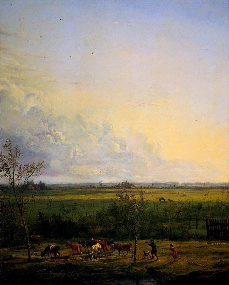 Vergezicht over de weiden bij ’s-Graveland Rijksmuseum SK-A-3229