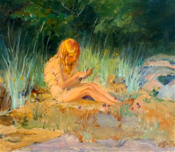 Venny Soldan-Brofeldt - Antti at the Beach