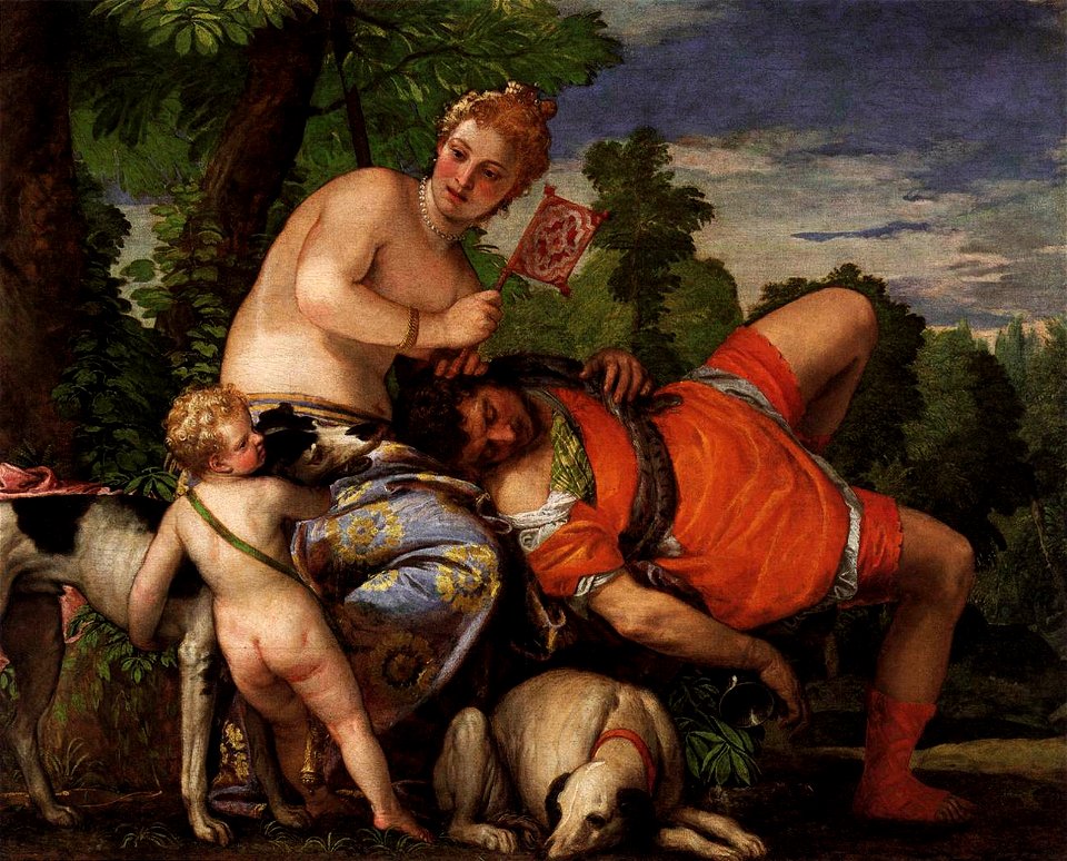 Venus and adonis