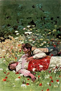 Verga - Vita dei campi, Treves, 1897 (page 52 crop)