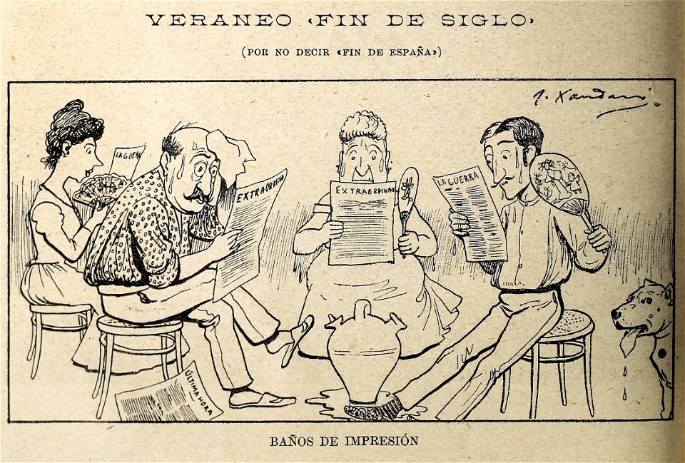 Veraneo fin de siglo, de Xaudaró