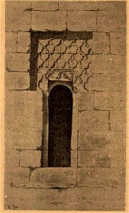 Ventana arabesca en la Rábida