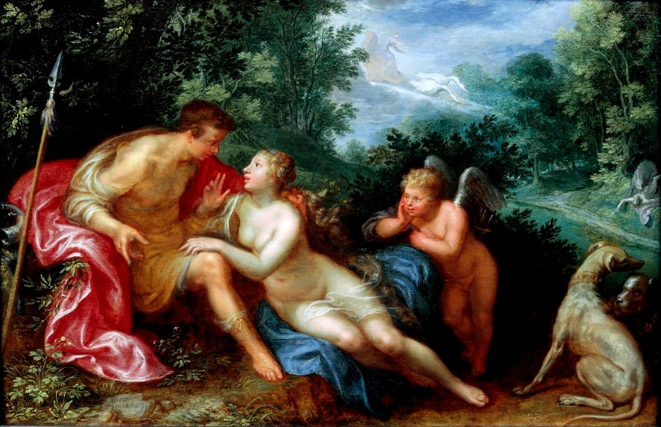 Venus and Adonis by Paulus Moreelse Centraal Museum 30227