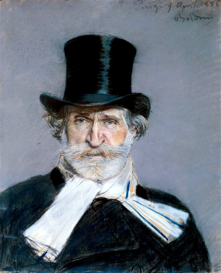 Verdi by Giovanni Boldini