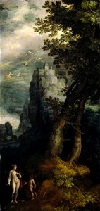 Venus and Amor and the Castle of Love attributed to Roelant Savery Kunsthistorisches Museum Gemäldegalerie, 6953