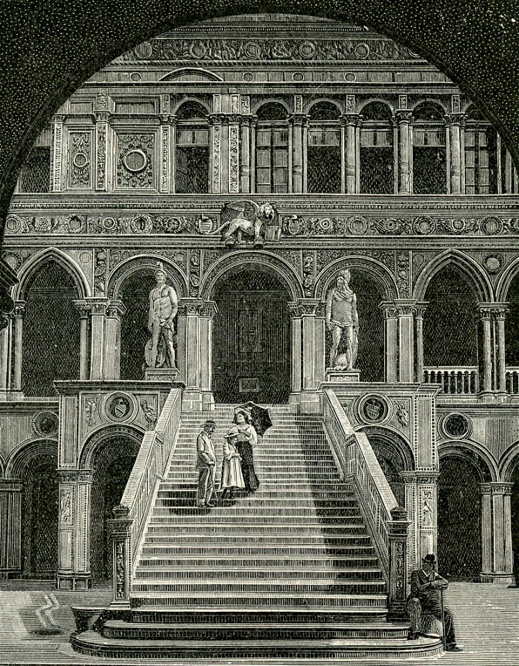 Venezia palazzo Ducale scala dei Giganti
