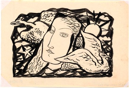 Venus Vignet voor boek 'L'art Hollandais contemporain' van Paul Fierens