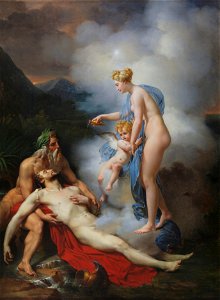Venus curando a Eneas (Blondel)
