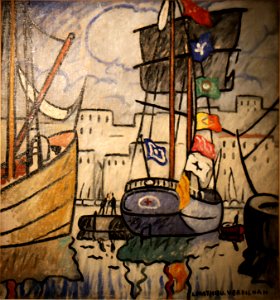 Verdilhan Louis-Mathieu - Le Grand Pavois dans le port de Marseille