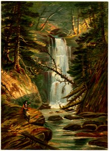 Vermont Scenery, Gulf Falls (Boston Public Library)