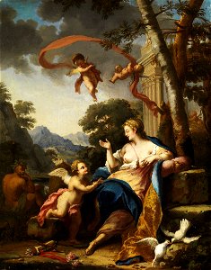 Venus und Amor Rom 18Jh